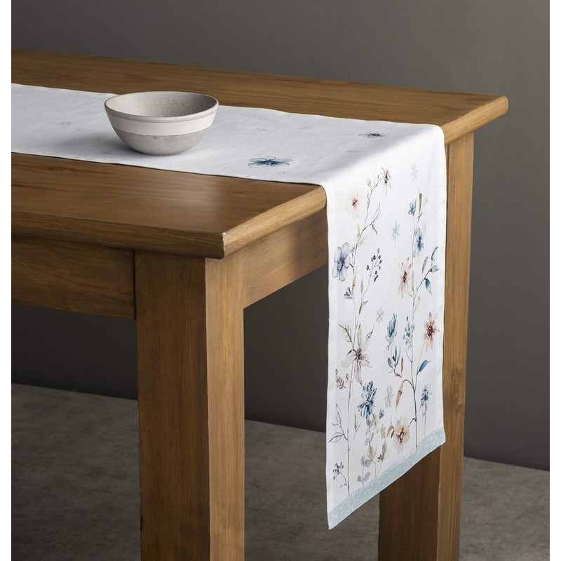 Maison d'Hermine Table Runner for Spring / Summer, 100% Cotton,