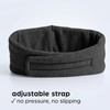 SnoozZy Cotton Eye mask – Cotton Sleeping Mask. Face Hugging,