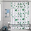 MINI BOXX Cortinas Para Baño Ducha Con Ganchos Impermeable Y
