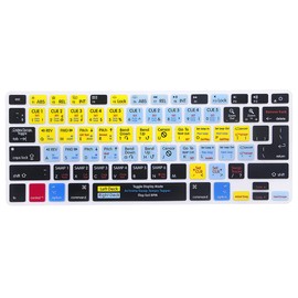 WYGCH Serato Scratch Live Shortcuts Hot Keys Silicone Keyboard Cover Skin for MacBook Pro 13" 15" 17" (with or w/Out Retina Display) for iMac and Air 13",USA and European Version