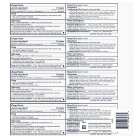 Sensodyne Extra Whitening Toothpaste 6oz - Pack of 3