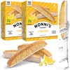 Nonni's Limone Biscotti Italian Cookies - 2 Boxes Lemon Cookies