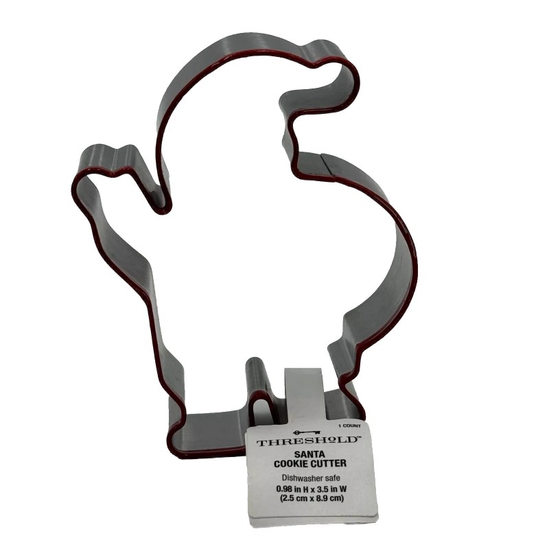 Threshold Christmas Cookies Cutter Threshold Santa Clause Silver With Red