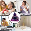 XIANNVXI Libra Pyramid Amethyst Stone Crystals Gemstones Large Pyramids Zodiac