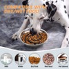 Slow Feeder Dog Bowls Insert, Animire Soft Silicone Slow Eating