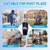 Catheter Leg Bag Holder with Adjustable Waist Belt, Non-Slip Secure