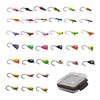 Alichino Ice Fishing Jig Set Ice Fishing Lures for Panfish