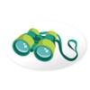 CafePress Binoculars Sticker Oval Car Bumper Sticker