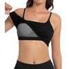 OVESPORT Women's Longline Sports Bras Women Workout Tank Tops with