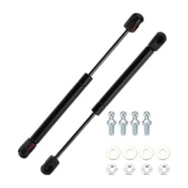 Motoforti Universal Lift Supports Window Lid Toolbox Gas Struts Springs 10inch/254mm 25lb/110N/11kg Black 2 Set
