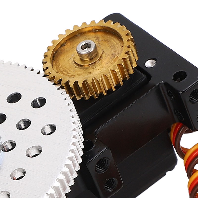 Servo Steering Gear Box 3:1 Ratio Feedback Continuous Mode Servo