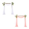 Wedding Decoration Arrangement Veil Arch Veil Background Veil Wedding Arch