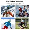 BRDRC Flexible Adhesive Mount for Insta360, 3 Packs Helmet Sticky
