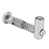 4Pcs Anchor Connector Hex Hole Profile Concealed Fitting European Standard