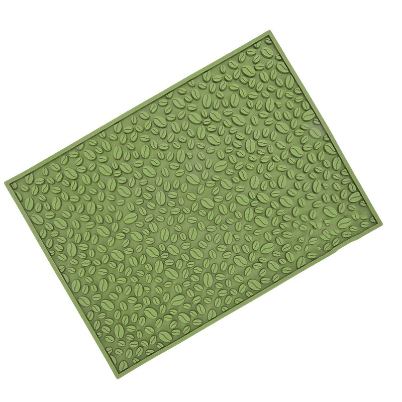 Non Slip Cup Mat Coffee Bean Design Desktop Bar Counter
