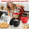 Silicone Bowl Liners for 5Qt Tilt-Head Kitchen Mixers | Durable