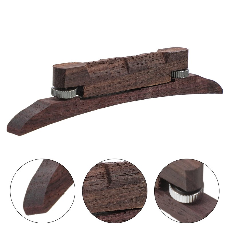 Mandolin Bridge Replacement Mandolin Bridge for Tone Adjustment Stringed Instrument
