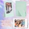 Yicoovey Mini Photo Frame Set 6 Coloured Frames + 10