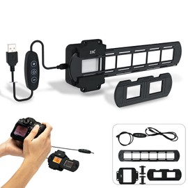JJC LED Light Set Kit for Negative Film Digitizing Copying and Film Remake Converter Digital Picture, 35mm Film Scanner Holder Slide Strip