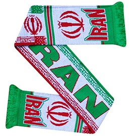Iran (Team Melli World Cup Football Scarf (100% Acrylic)