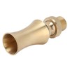 Brass Ice Tower Cedar Water Fountain Nozzle Spray Head Adjustable