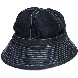 YMCLKY Original WW2 US Military Type Denim Hat Washed, One color