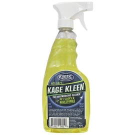 Exotic Nutrition Kage Kleen 16 oz. - 100% Natural, Eco-Friendly, Pet-Safe, Multi-Surface Cleaning Spray for Cages & Accessories