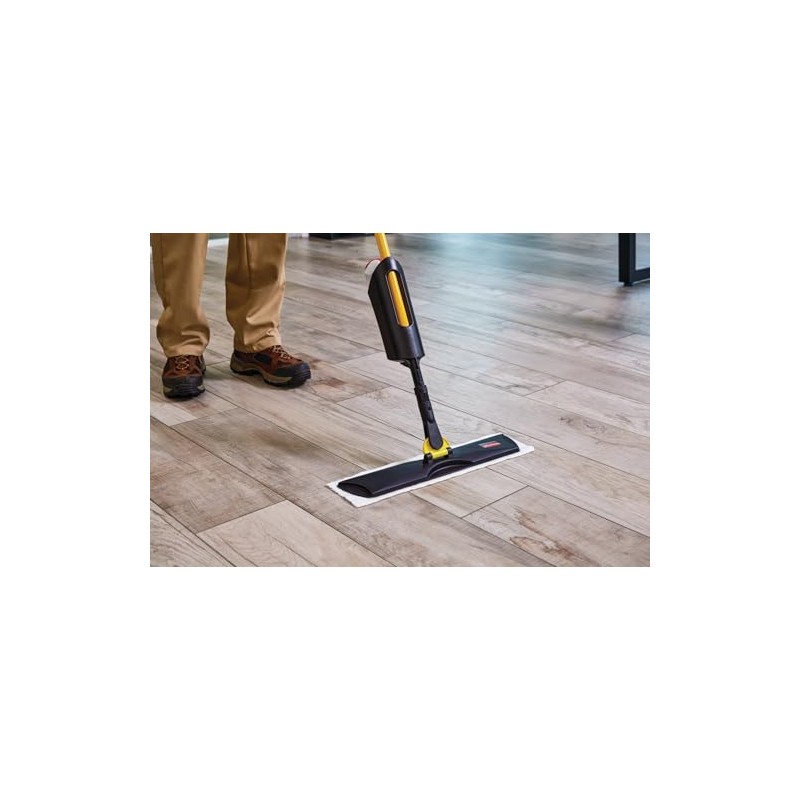 Rubbermaid Commercial Products Spray Mop Kit Includes Mop + Pads