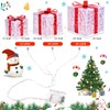 JONRRYIN LED Christmas Gift Box, Set of 3 LED Decorative