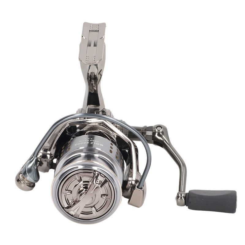 5.2:1 Fishing Reel Long Casting Metal Spinning Reels Chamfer Outlet
