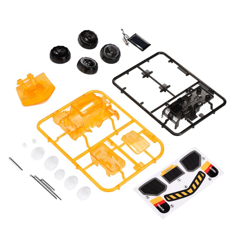 DIY Solar Engineering Vehicle Assembly Construction Car Toy Science Educational