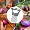 Vyooxcy Stainless Steel Onion Holder for Slicing ，Meat Tenderizer，Fruits Veg