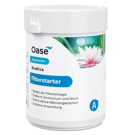 OASE 43150 AquaActiv BioKick Pond Bacteria Starter Bacteria for Fish Pond Garden Pond Swimming Pond, Silver