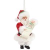 Possible Dreams By D56 Naughty And Nice Hanging Ornament