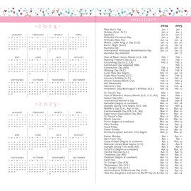 2024-25 Tree of Hearts 2-Year Pocket Planner (24-Month Calendar)