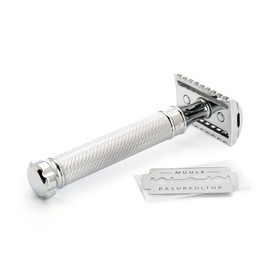MÜHLE R41 TWIST Safety Shaving Razor - Open Comb Design for Wet Shaving