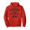 Vintage Soccer Mom Pullover Hoodie
