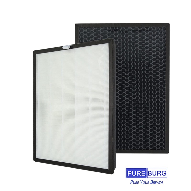 PUREBURG Replacement Filter Compatible with COLZER BKJ-33 Air Purifier,1-Pack H13