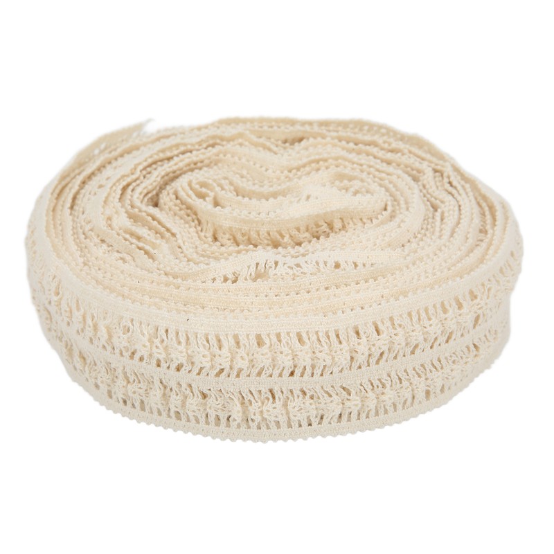 Lace Ribbon Clear Pattern Soft Touch Durable Lace Sewing Trims