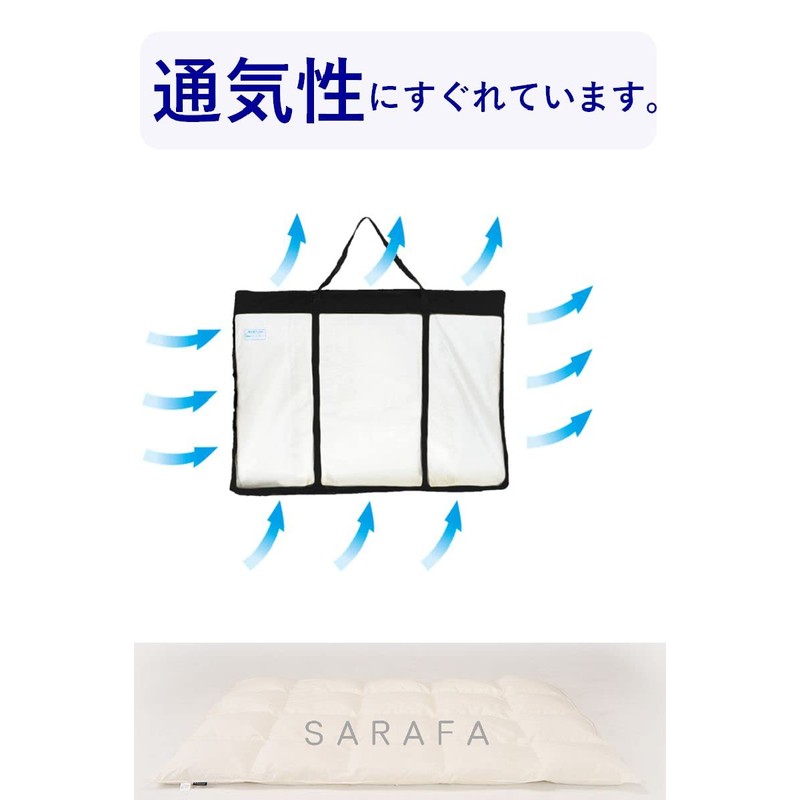 Mattress Storage Bag with See-through Contents/Single / Semi-Double / Double