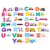 Crayola: ABC Matching Magnet Set – Vehicle-to-Go - 52pc Alphabet