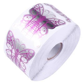 FOMIYES Nail Art Paper Holder Tool Set for Women Nail Tech Supplies Extension Tray Guide Forms Safe Convenient for Salon Home Use