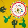 Mexican Fiesta Paper Plates 50 Count Cinco de Mayo Disposable