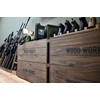 WOOD WORKS Japanese Gun Stand, 1 Hanging (Brown, Set of