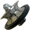 1-1/4" Full Bullnose Diamond Hand Profile Wheel for Granite, Marble,