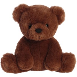 Aurora® Snuggly Bear Gelato Bear™ Stuffed Animal - Comforting Companion - Imaginative Play - Chocolate 9 Inches