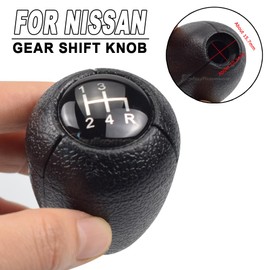 Kakulkomen 4 Speed Manual Car Gear Shift Konb Gaiter Shifter Knob for Nissan Datsun 1200 B110 510 1600 (4R Speed)
