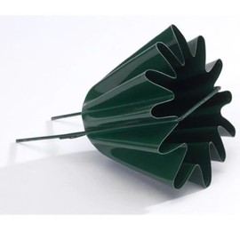 Memorial Grave Henley Star Vase Green pack of 2