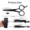 5 Inch Men's Beard Scissors Set Made of Hand-Forged German