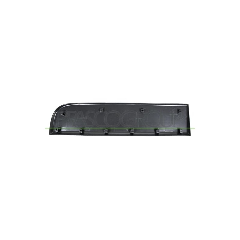 Protective strip door rear left black